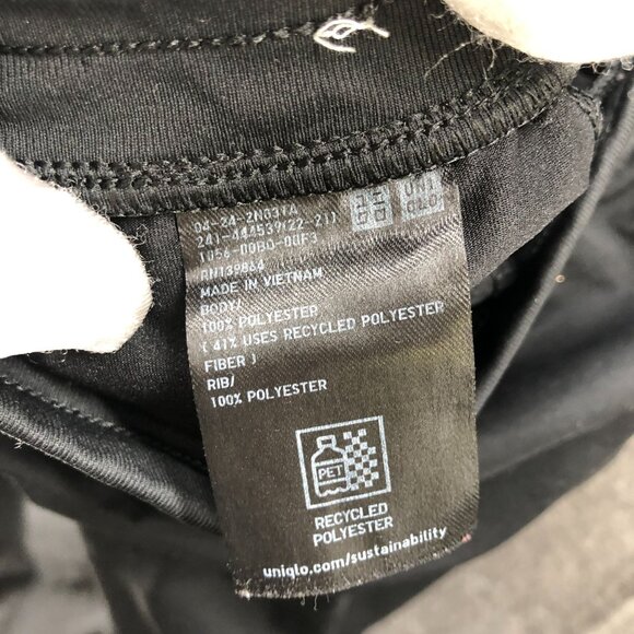 Uniqlo Ultra Stretch Active Jogger Pants Womens XL Black Dry-Ex Stretch - Picture 8 of 9